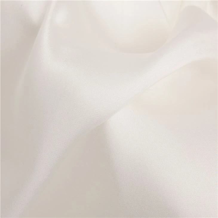 Ren silke twill stof